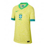 Fotbalové Dres Brazílie Dámské Domácí Copa America 2024 Krátký Rukáv